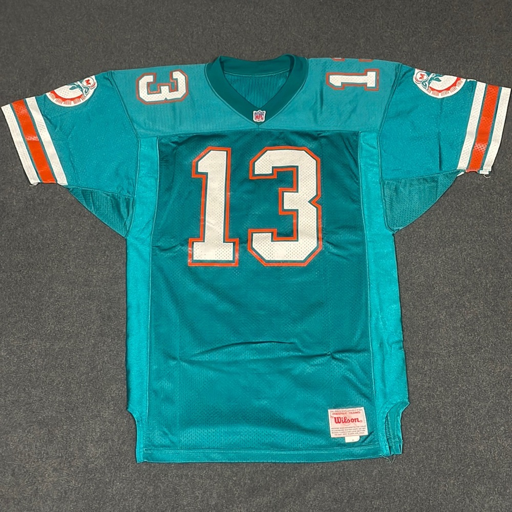 Vintage Miami Dolphins NFL Jersey - Marino #13 (No Name)